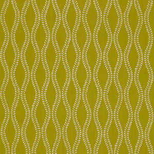 Undulation Chartreuse 64401 by Schumacher Designer Fabric