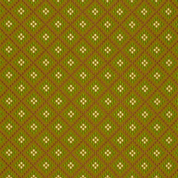 Checkers Chartreuse / Leaf 64411 by Schumacher Designer Fabric Tessera 1.75" - Swanky Fabrics -