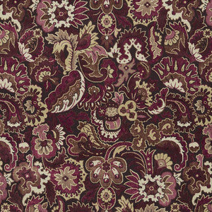 Velours Oriental Aubergine 64832 by Schumacher Designer Fabric