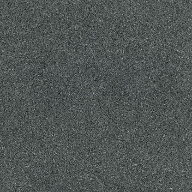 San Carlo Mohair Velvet Steel 64881 by Schumacher Designer Fabric Perfect Basics: Velvet - Swanky Fabrics -