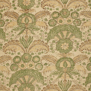 Calicut Mineral 1283001 by Schumacher Designer Fabric