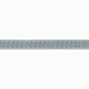 Labyrinth Tape Bleu 66143 by Schumacher Designer Trim