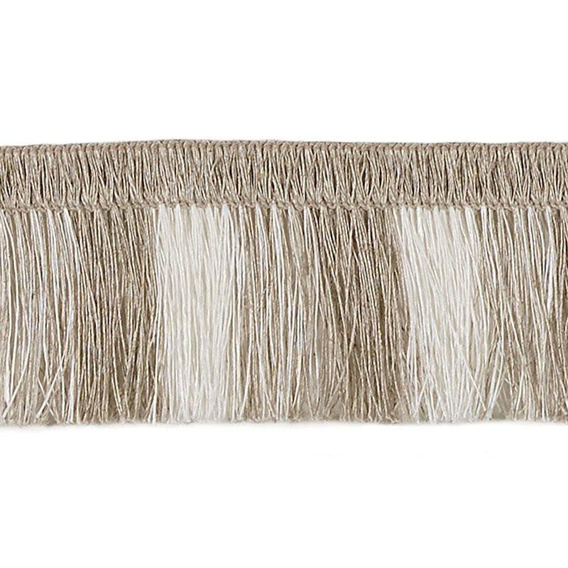 Palm Frond Sea Oyster 69282 by Schumacher Designer Trim Mary Mcdonald 2.38" - Swanky Fabrics -