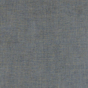 Auden Chenille Chambray 69062 by Schumacher Designer Fabric