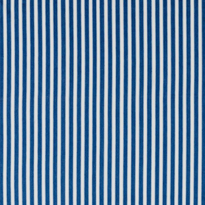 Antique Ticking Stripe Indigo 3475007 by Schumacher Designer Fabric Country Chic 1.0" - Swanky Fabrics -
