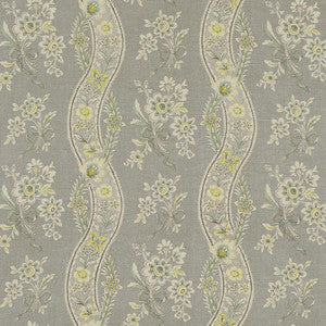 Le Castellet Grisaille & Jonquil 175981 by Schumacher Designer Fabric