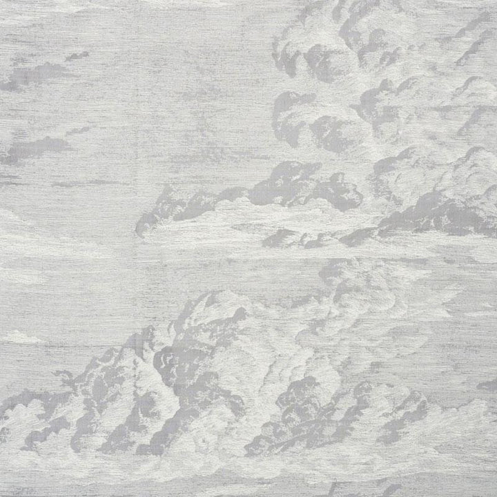Cloud Toile Fog 177002 by Schumacher Designer Fabric Schumacher Classics 50.0" - Swanky Fabrics -