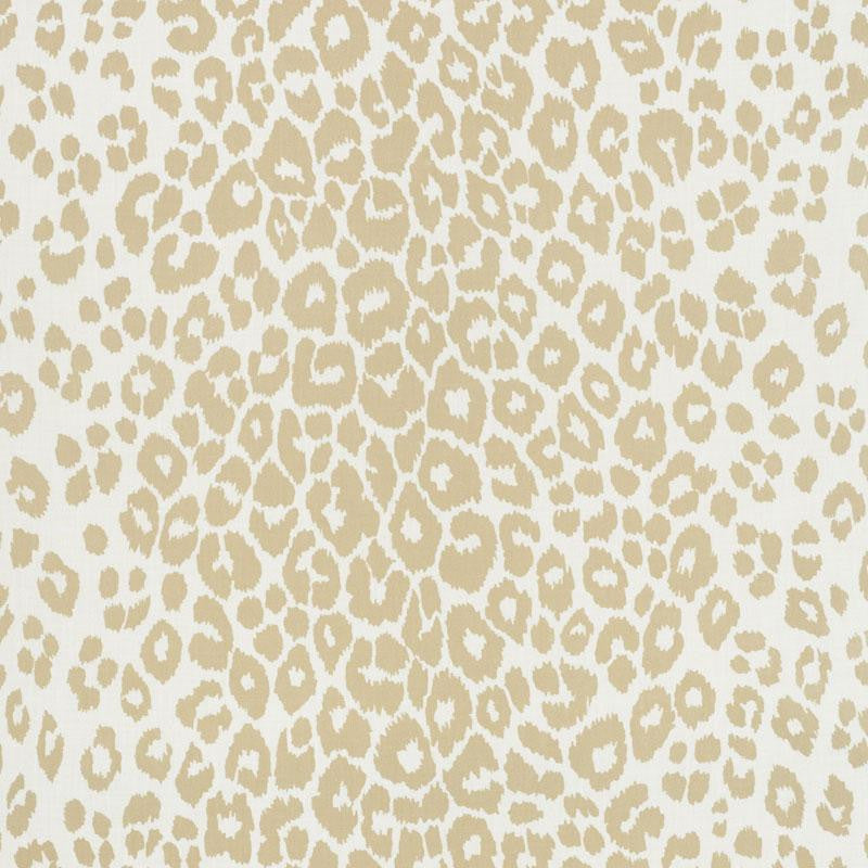 Iconic Leopard Indoor/Outdoor Linen 177321 by Schumacher Designer Fabric Indoor/Outdoor: Prints & Wovens 27.25" - Swanky Fabrics -