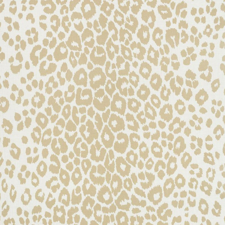 Iconic Leopard Indoor/Outdoor Linen 177321 by Schumacher Designer Fabric Indoor/Outdoor: Prints & Wovens 27.25" - Swanky Fabrics -