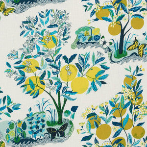 Citrus Garden Indoor/Outdoor Pool 177331 by Schumacher Designer Fabric