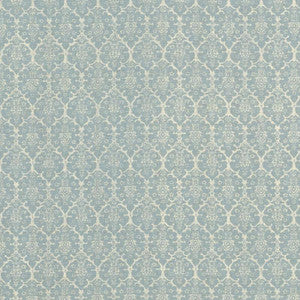 Burley Blue BURL001 by Schumacher Designer Fabric