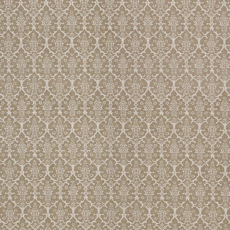Burley Brown BURL002 by Schumacher Designer Fabric Veere Grenney I 2.5" - Swanky Fabrics -