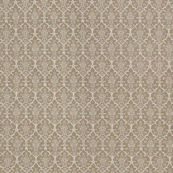 Burley Brown BURL002 by Schumacher Designer Fabric Veere Grenney I 2.5" - Swanky Fabrics -