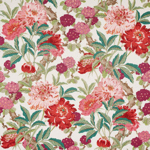 Enchanted Garden Fuchsia 177392 by Schumacher Designer Fabric