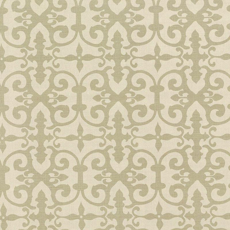 Ferne Park Sage FERN006 by Schumacher Designer Fabric Veere Grenney 8.0" - Swanky Fabrics -