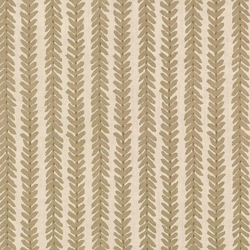 Woodperry Brown WOOD002 by Schumacher Designer Fabric Veere Grenney 4.38" - Swanky Fabrics -