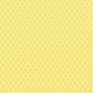 Fishnet Yellow 73091 by Schumacher Designer Fabric