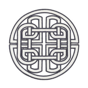 Chinoiserie Appliqu Spectator 73040 by Schumacher Designer Trim