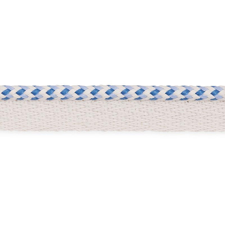Bolander Cord Indoor/Outdoor Delft 73474 by Schumacher Designer Trim Indoor/Outdoor: Prints & Wovens - Swanky Fabrics -