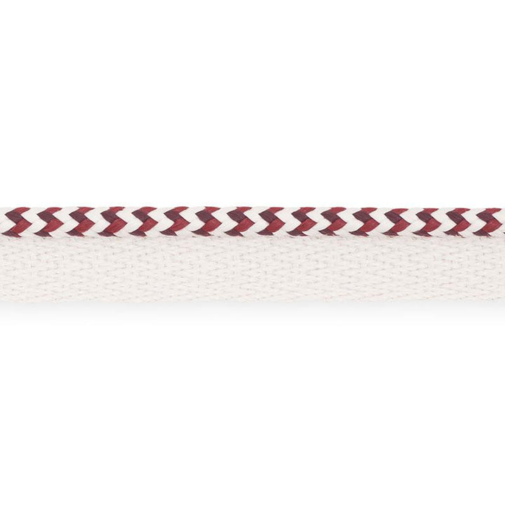 Bolander Cord Indoor/Outdoor Berry 73476 by Schumacher Designer Trim Indoor/Outdoor: Prints & Wovens - Swanky Fabrics -