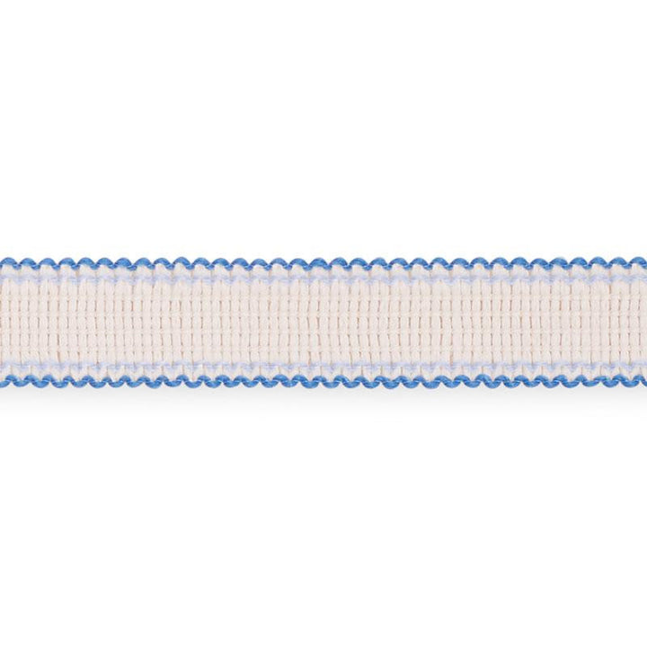 Filippa Tape Indoor/Outdoor Delft 73574 by Schumacher Designer Trim Isola Indoor/Outdoor - Swanky Fabrics -