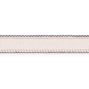 Filippa Tape Indoor/Outdoor Grey 73577 by Schumacher Designer Trim