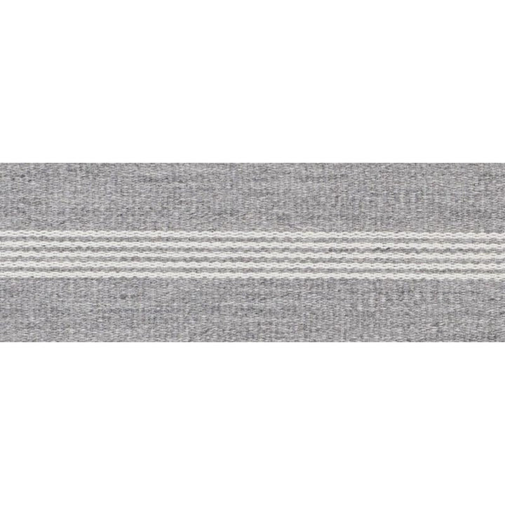 Nilsson Tape Indoor/Outdoor Grey 73640 by Schumacher Designer Trim Indoor/Outdoor Ii: Prints & Wovens - Swanky Fabrics -