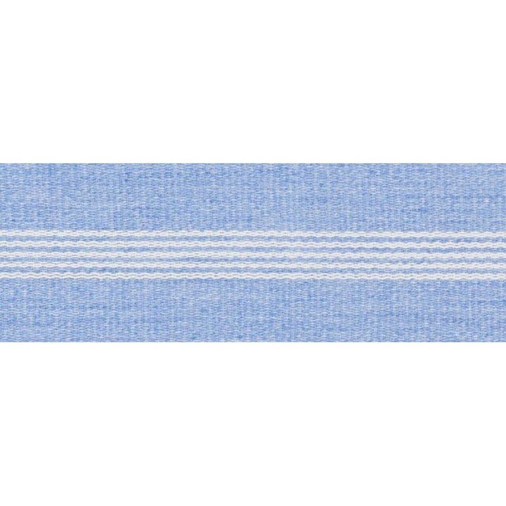 Nilsson Tape Indoor/Outdoor Chambray 73641 by Schumacher Designer Trim Indoor/Outdoor: Prints & Wovens - Swanky Fabrics -