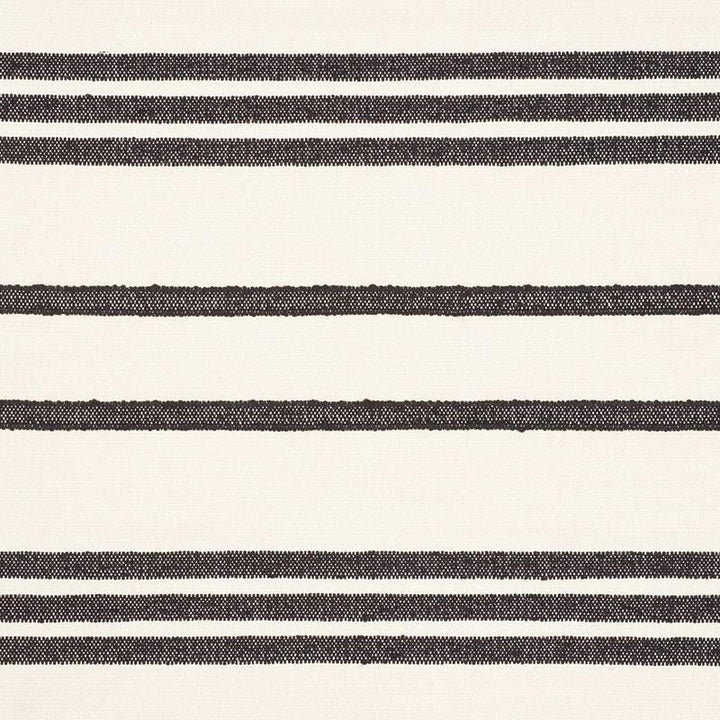 Dune Stripe Black 73290 by Schumacher Designer Fabric Au Naturel - Swanky Fabrics -