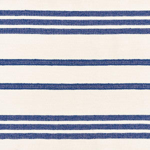 Dune Stripe Blue 73291 by Schumacher Designer Fabric