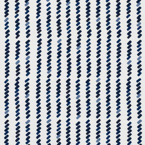 Tic For Tac Blue 176541 by Schumacher Designer Fabric