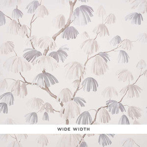 Weeping Pine Neutral 5008330 by Schumacher Designer Wallpaper