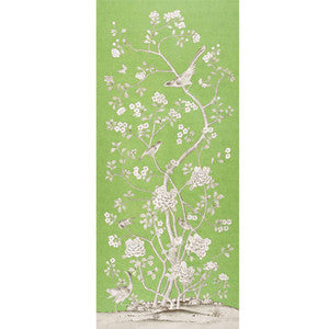Chinois Palais Lettuce 175040 by Schumacher Designer Fabric