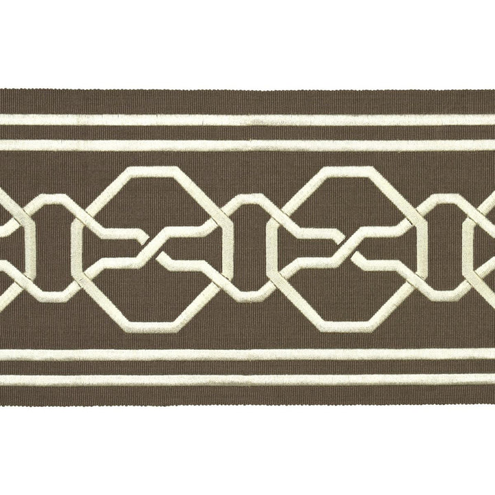 Malmaison Tape Dove 66150 by Schumacher Designer Trim Mary Mcdonald 3.75" - Swanky Fabrics -