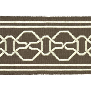 Malmaison Tape Dove 66150 by Schumacher Designer Trim