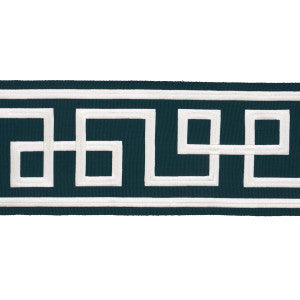 Octavius Tape Bleu Marine 66162 by Schumacher Designer Trim