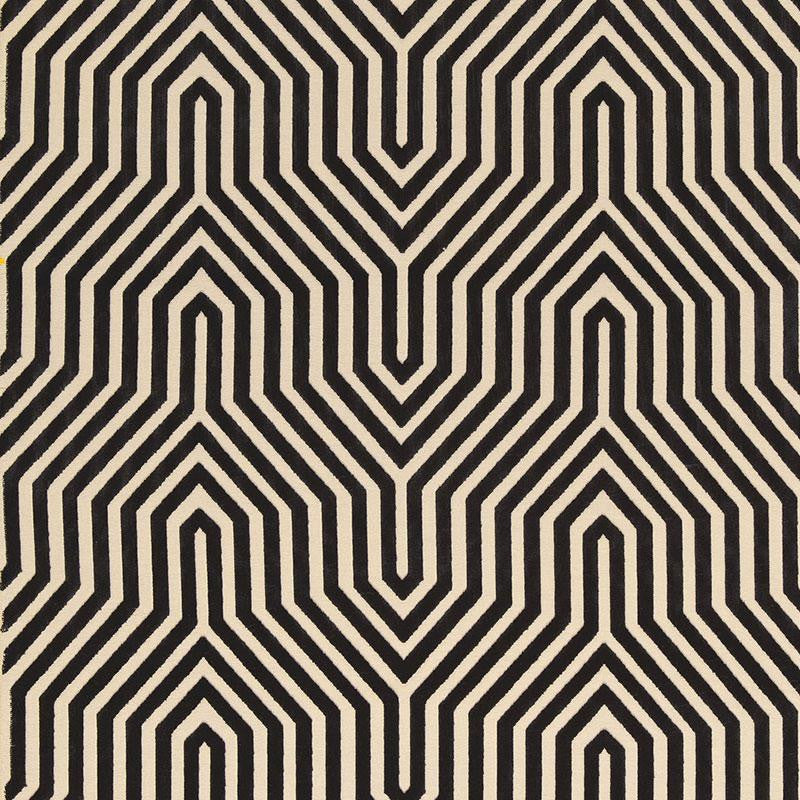 Vanderbilt Velvet Noir 66192 by Schumacher Designer Fabric Mary Mcdonald 13.88" - Swanky Fabrics -