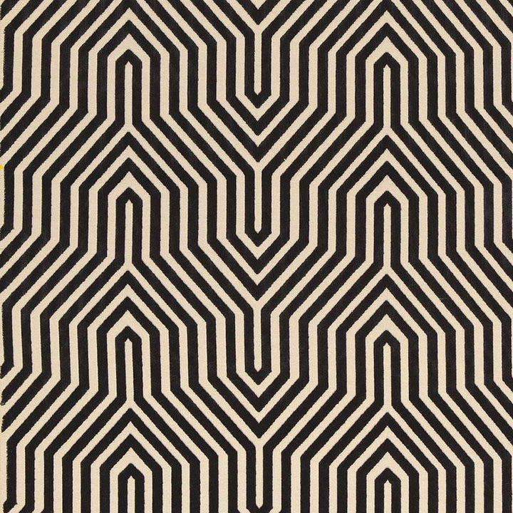 Vanderbilt Velvet Noir 66192 by Schumacher Designer Fabric Mary Mcdonald 13.88" - Swanky Fabrics -