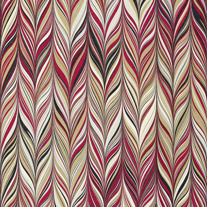 Firenze Ruby 175053 by Schumacher Designer Fabric Mary Mcdonald 27.0" - Swanky Fabrics -