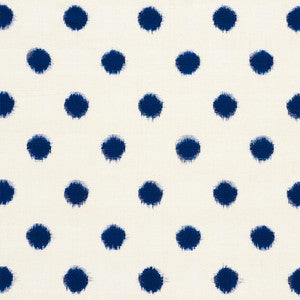 Sakuru Ikat Indigo 72340 by Schumacher Designer Fabric