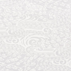 Mizu Grey 5008731 by Schumacher Designer Wallpaper