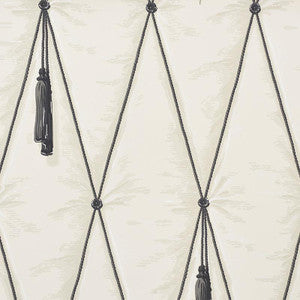 Drapery Bone 5009160 by Schumacher Designer Wallpaper
