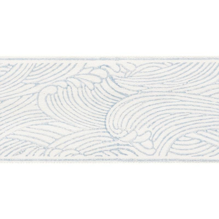 Umi Tape Sky 73720 by Schumacher Designer Trim Mingei 12.0" - Swanky Fabrics -