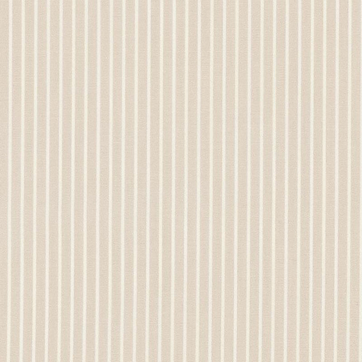 Edie Stripe Taupe 71302 by Schumacher Designer Fabric Essentials: Classic Stripe - Swanky Fabrics -
