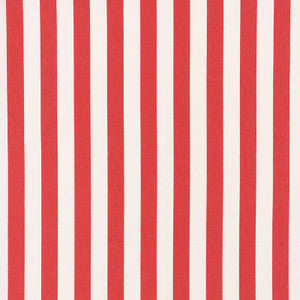 Andy Stripe Red 71329 by Schumacher Designer Fabric