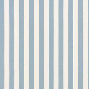 Andy Stripe Sky 71324 by Schumacher Designer Fabric