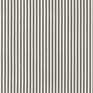 Brigitte Stripe Charcoal 71341 by Schumacher Designer Fabric