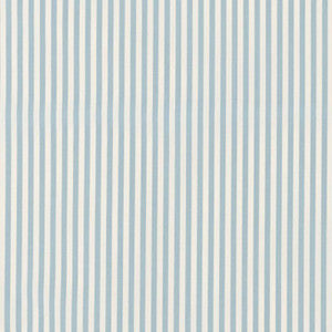 Brigitte Stripe Sky 71345 by Schumacher Designer Fabric