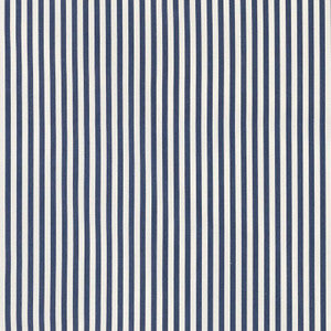 Brigitte Stripe Navy 71344 by Schumacher Designer Fabric