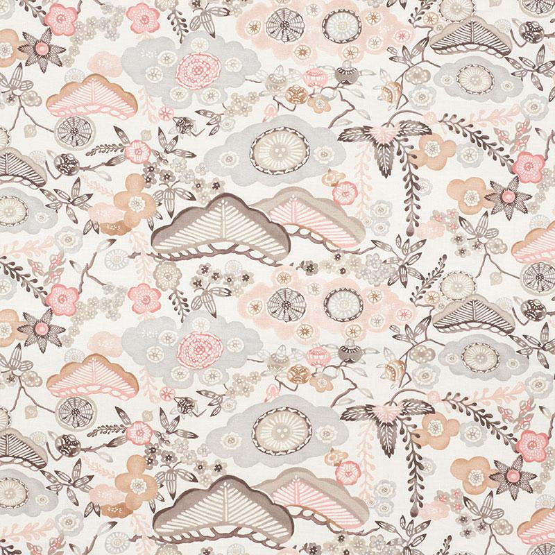 Yume Blush 177012 by Schumacher Designer Fabric Mingei 27.0" - Swanky Fabrics -